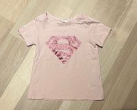 T-Shirt H&M 98 104 Shirt kurzarm DC supergirl glitzer Baden-Württemberg - Karlsdorf-Neuthard Vorschau