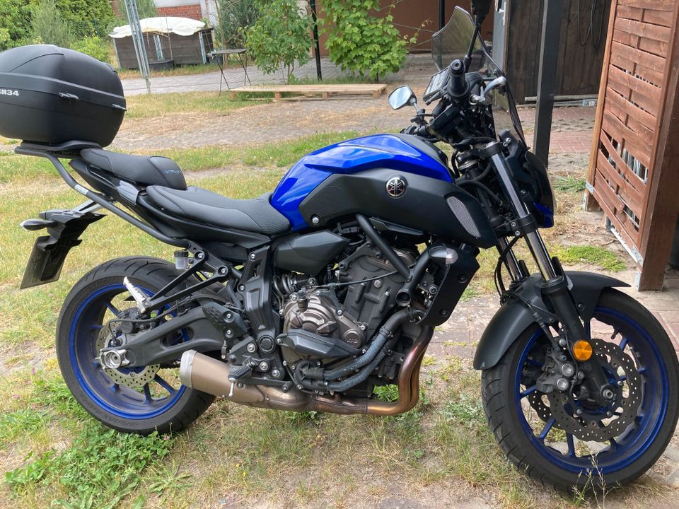 Motorrad Yamaha MT 07 in Zachow