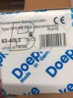 Doepke FI-Schalter DFS4063-4/0,30-B SKS IP20 / 09146999 allstrom Bayern - Gundelfingen a. d. Donau Vorschau