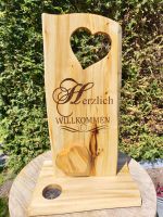 Holz Deko Schild - Herzlich Willkommen Nordrhein-Westfalen - Detmold Vorschau