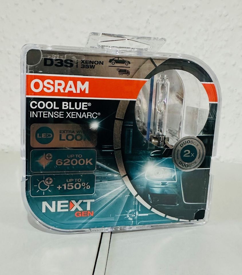Osram D3S Cool Blue Intense HCB Box 2St. NEU in Ostrau