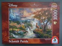 1000 Teile Puzzle,Bambi,Disney,Kinkade,Schmidt,Bambi´s first Year Nordrhein-Westfalen - Gladbeck Vorschau