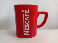 Nescafé Kaffeetasse Kaffee Espresso Henkel Tasse Eckig Rot Motiv Brandenburg - Angermünde Vorschau