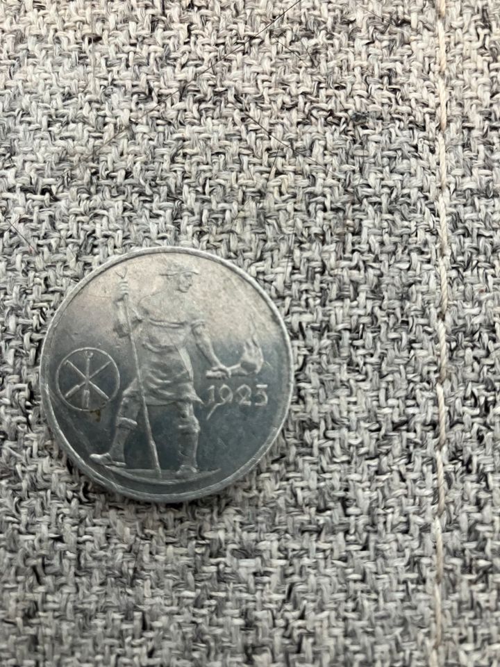 Eine Millionen Mark Münze in Fürstenwalde (Spree)