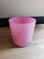 Neu Blumentopf Übertopf Glas rosa pink Obi Orchidee Deko Niedersachsen - Elze Vorschau