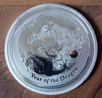 Lunar 2 Drache 2 oz 999 Silber 2012 Brandenburg - Falkenberg/Elster Vorschau