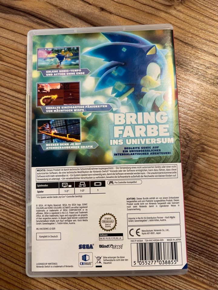 Sonic Colours Ultimate für Nintendo Switch in Marienberg