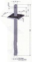 405786 Pfostenträger mit Dorn, zum Einbetonieren Brandenburg - Jüterbog Vorschau