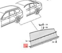 NEU Original VW Sonnen Rollo für Tür Fenster 3G9861318B Niedersachsen - Peine Vorschau