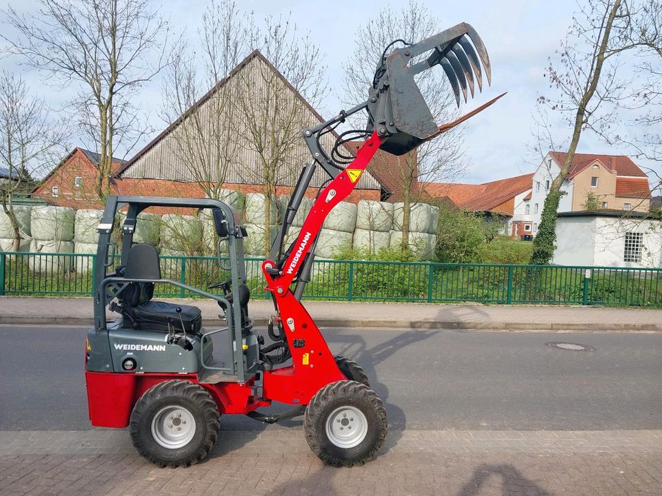 Weidemann 1130 CX30, Hoflader, Hoftrac, Radlader, Traktor in Auetal