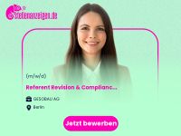 Referent (m/w/d) Revision & Compliance Berlin - Mitte Vorschau