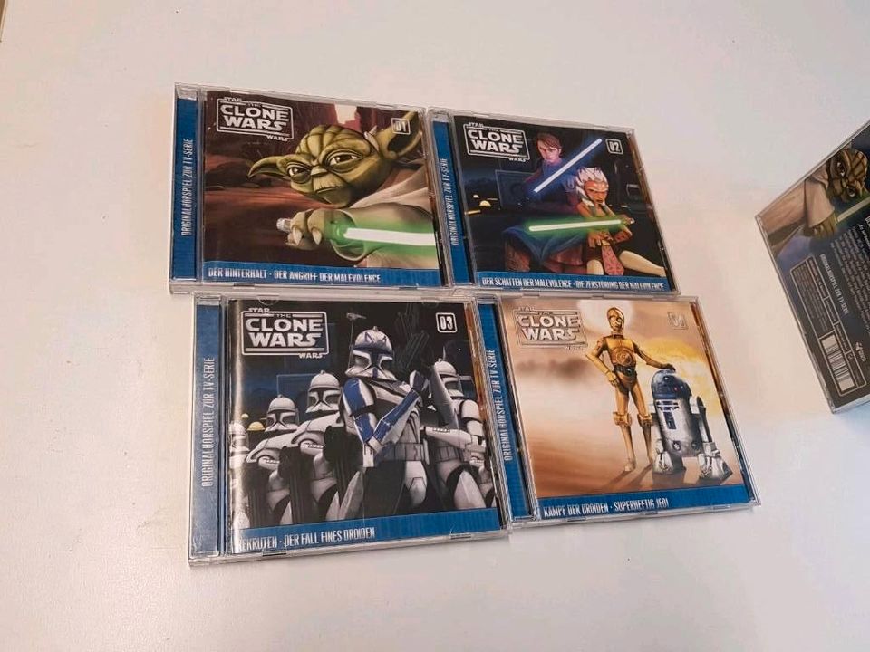 Star Wars Clone Wars Hörspiele div CD einzeln abzugeben in Kahl am Main