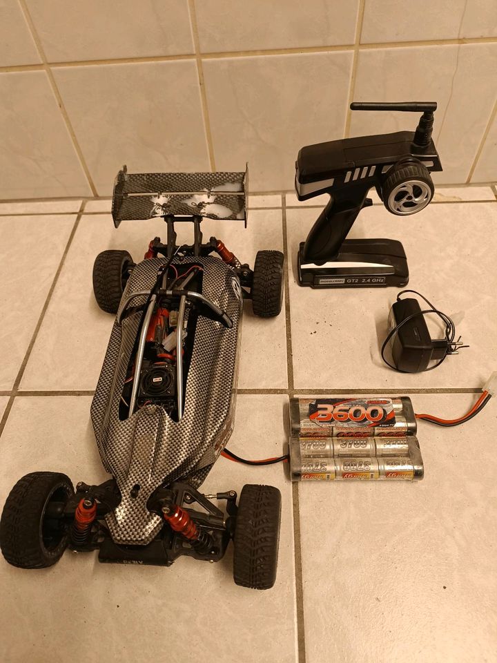 1:10 Reely Carbon Fighter 2 Brushless Buggy 4WD 2-3s in Großrinderfeld