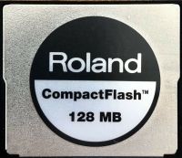 Roland Compact Flash Card 128 MB Frankfurt am Main - Hausen i. Frankfurt a. Main Vorschau