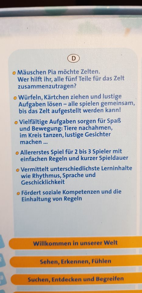 WIE NEU 2+ Mein erstes Mitmach-Spiel Motorik Sprache Ravensburger in Leipzig