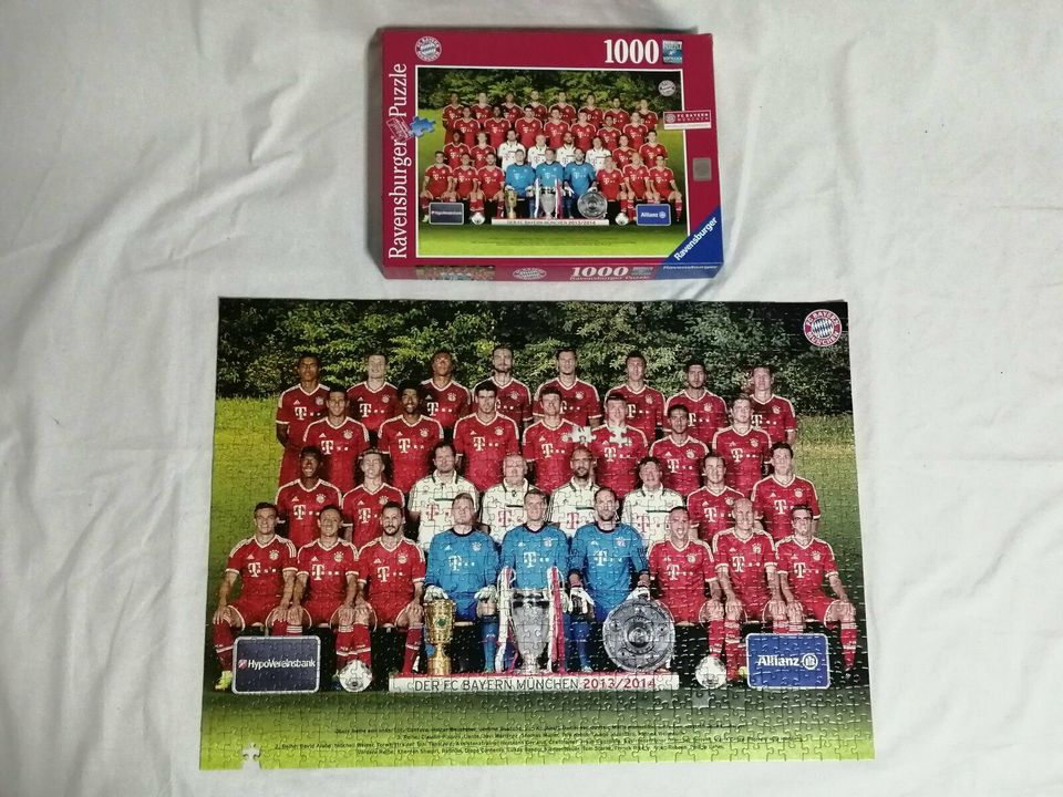 FC Bayern München Puzzle der Saison 2013/14 in Bayern - Bad Aibling |  Weitere Spielzeug günstig kaufen, gebraucht oder neu | eBay Kleinanzeigen  ist jetzt Kleinanzeigen