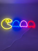 Game Neonschild LED  Große Neonlicht Spielzimmer Pac Man Pacman Niedersachsen - Soltau Vorschau