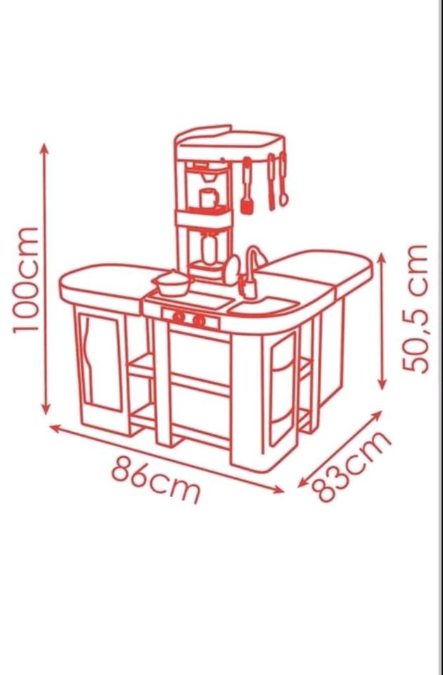 TEFAL Spiel küche mit Zubehör in Mering