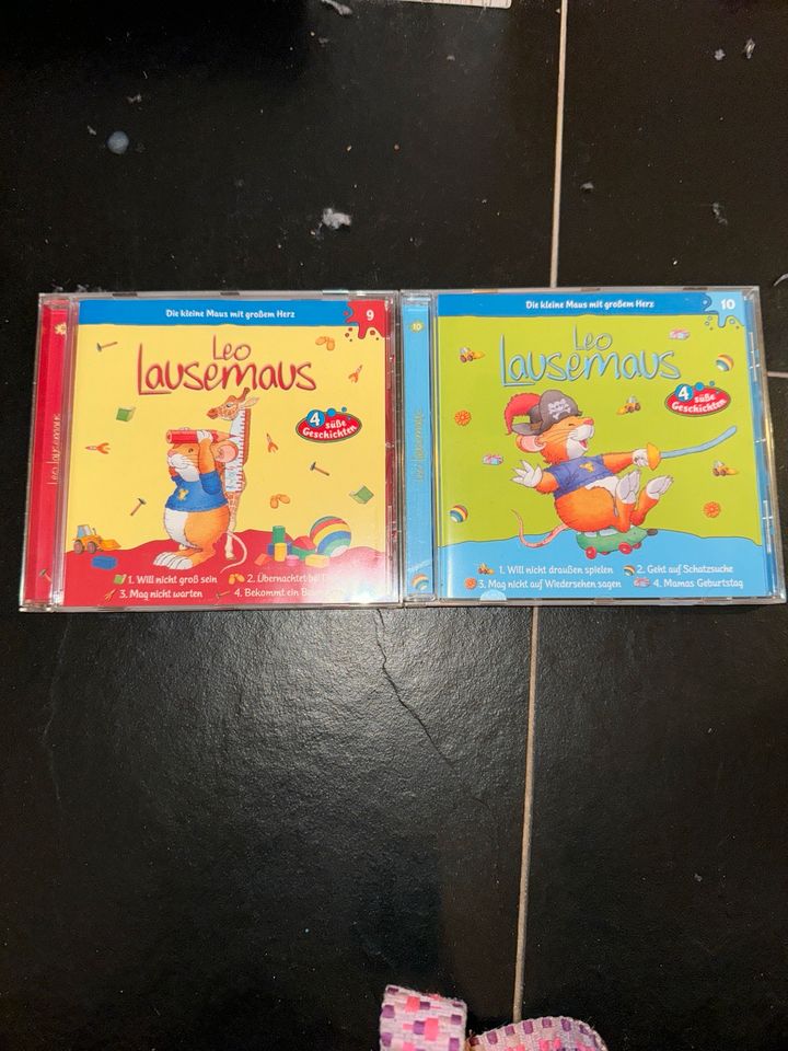 2 Leo lausemaus CDs in Schlangen