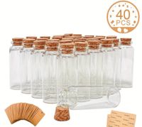 80x Glasdose 20 ml Korkverschluss, Jute, Schilder (Hochzeitsdeko) Rheinland-Pfalz - Bobenheim-Roxheim Vorschau