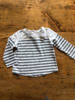 Zara Baby Girl Longsleeve Gr 74, grau-Weiß gestreift, Schleife Hessen - Dreieich Vorschau