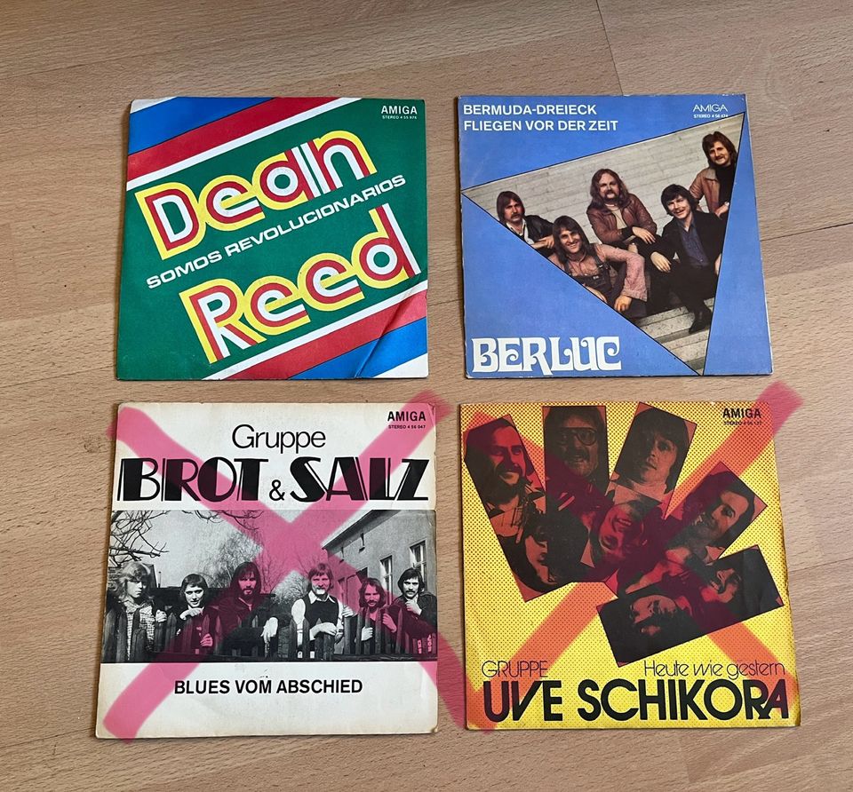 Schallplatten Single DDR in Oyten