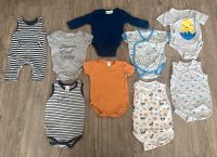 9 Baby Bodys Langarm Kurzarm Wickelbodys Größe 62 / 68 Set Mecklenburg-Vorpommern - Seebad Heringsdorf Vorschau