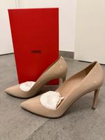 HUGO BOSS - High Heels Lack Light Beige - Hellia P 90 - Gr. 40 Baden-Württemberg - Remseck am Neckar Vorschau