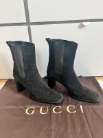 Schwarze Veloursleder Gucci Stiefeletten Münster (Westfalen) - Centrum Vorschau