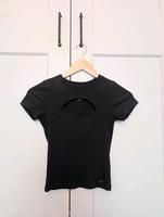 Schwarzes Cut-Out Top – figurbetont & trendy Hollister München - Laim Vorschau