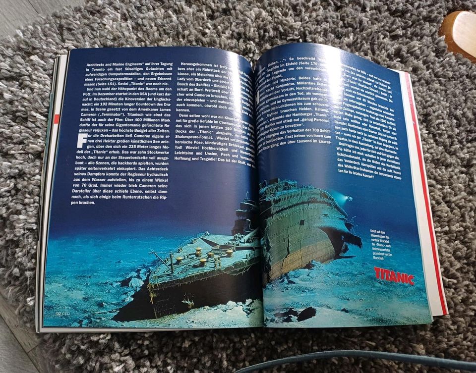 GEO Zeitschrift Nr. 12 Dezember 1997 Titanic ewige Mythos in Neumünster