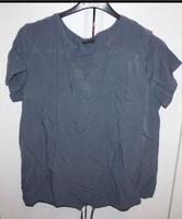 Damen montego Tunika Shirt Bluse blau 42 Seiden Optik Hessen - Groß-Gerau Vorschau