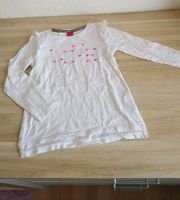 S. Oliver | Langarmshirt Love Glitzer | Gr. 116 Sachsen - Hoyerswerda Vorschau