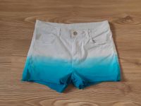 Shorts Farbverlauf weiß  blau Gr. 164 Sachsen - Arnsdorf Vorschau