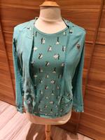 SET! BLUTSGESCHWISTER Jacke Shirt Gr. S Tennis türkis Strickjacke Hessen - Hanau Vorschau