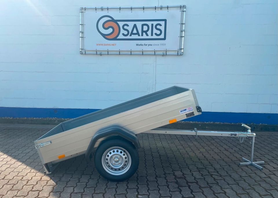 Saris King 75 kippbar 750 kg Kastenanhänger vorrätig in Straelen