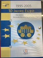 Die Ersten Bicolor-Niobmünzen der Welt, "10 Jahre Euro", im Album Berlin - Charlottenburg Vorschau