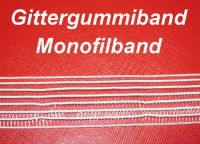 Gittergummi smoken Monofilband Bundgummi Gummilitze flach leicht Rheinland-Pfalz - Schweinschied Vorschau