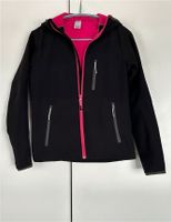 Softshelljacke Jacke schwarz/pink Gr 146-152 Kapuze Top Zustand Thüringen - Weimar Vorschau