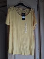 Nicki / Shirt mit Spitze  1x Gr. 48 / 1x Gr. 46 Neu mit Etikett Sachsen - Steinigtwolmsdorf Vorschau