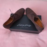 Ludwig Görtz Echt Wildleder Halbschuhe Budapester Look Eimsbüttel - Hamburg Niendorf Vorschau