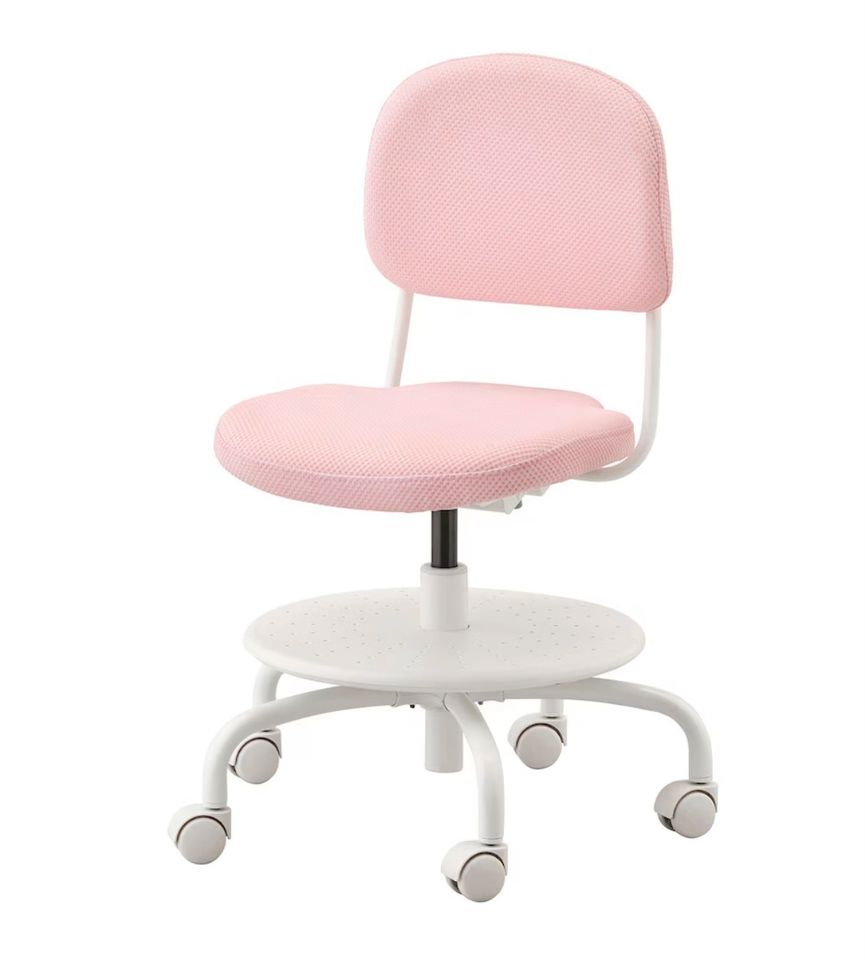 IKEA Schreibtisch-Stuhl VIMUND, rosa, Abholung in Forchheim, OVP in Weilersbach