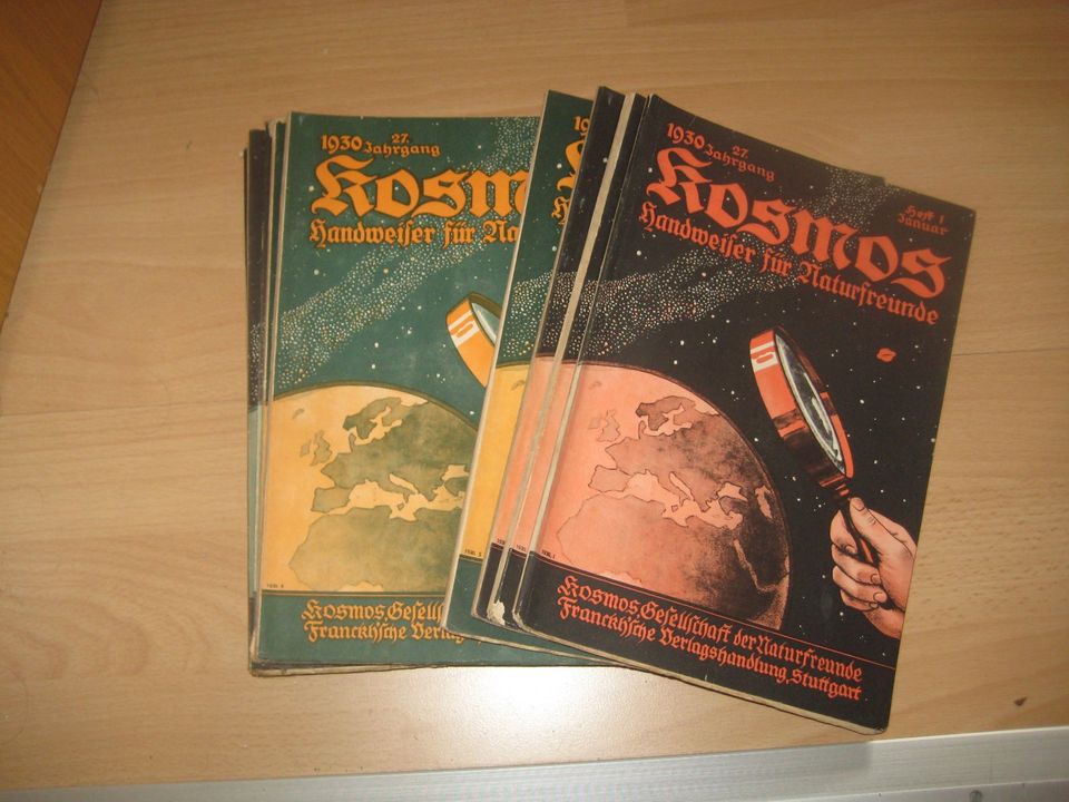 Kosmos Zeitschriften 1929-1966 (112 stk) in Gutem Zustand in Erlangen