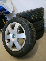 Skoda Original Alu-Felgen mit Bridgestone Sommerreifen 16 Zoll Sachsen - Lichtenau Vorschau