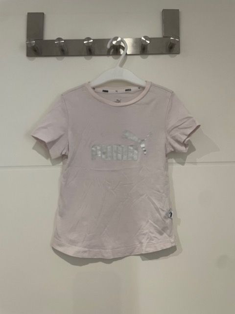 Puma T-Shirt Gr.XXS Gr.104 rosa Sportshirt in Gernsheim 