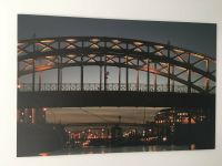 Alu Dibond Bild Hamburg Brücke von Fotografin Baden-Württemberg - Bad Rappenau Vorschau