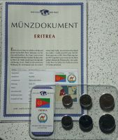 Das Geld der Welt - Eritrea mit Münzdokument Baden-Württemberg - Leingarten Vorschau