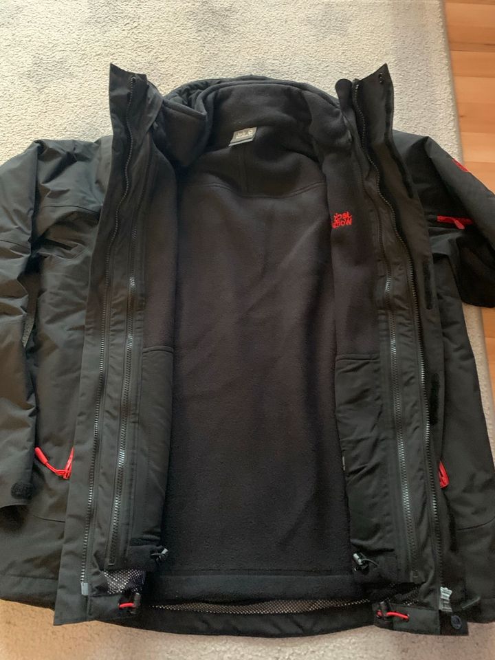 Winterjacke Jack Wolfskin 3 in 1 in Otterberg