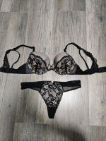 Jette Joop Push Up BH 80B und String Dessous schwarz Neu Nordrhein-Westfalen - Greven Vorschau