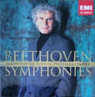 Beethoven Alle 9 Symphonien Simon Rattle Wiener 5CDs Top-Zustand Hessen - Dreieich Vorschau